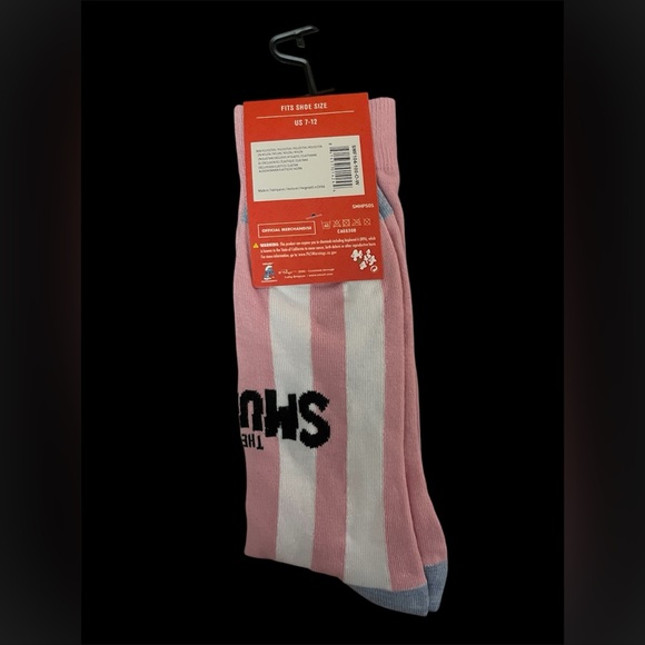 Smurfette Striped Crew Socks - Picture 2 of 2